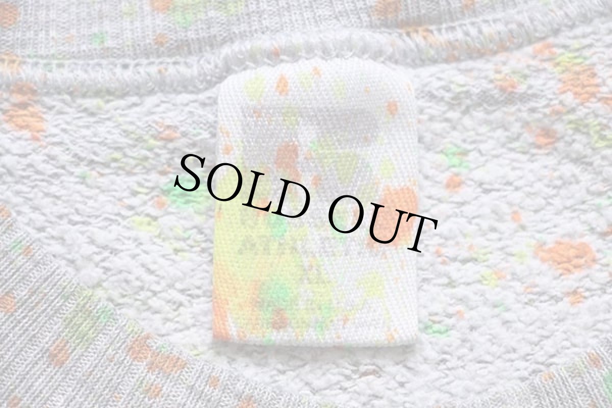 画像4: 90s USA製 RUSSELLラッセル ドロッピング スウェット 杢グレー XL (4)