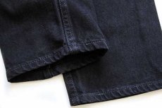 画像8: 90s メキシコ製 Levi'sリーバイス 512 ブラック デニムパンツ 10 REG. M★03 (8)