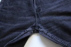 画像7: 90s カナダ製 Levi'sリーバイス 521 ブラック デニムパンツ w10 L S (7)