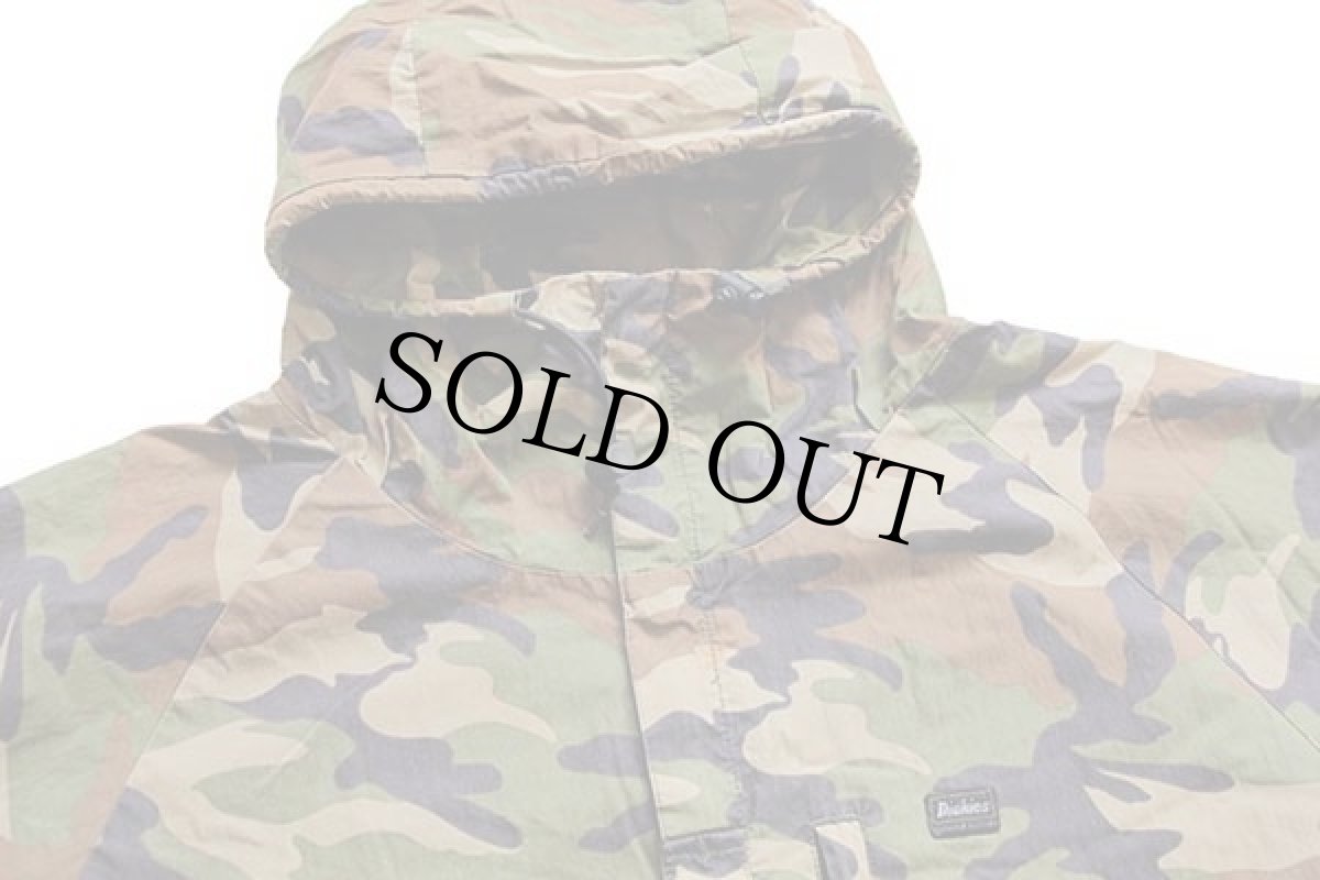 画像3: 90s Dickiesディッキーズ ECWCS GEN1タイプ ウッドランドカモ マウンテンパーカー ボロ XL (3)