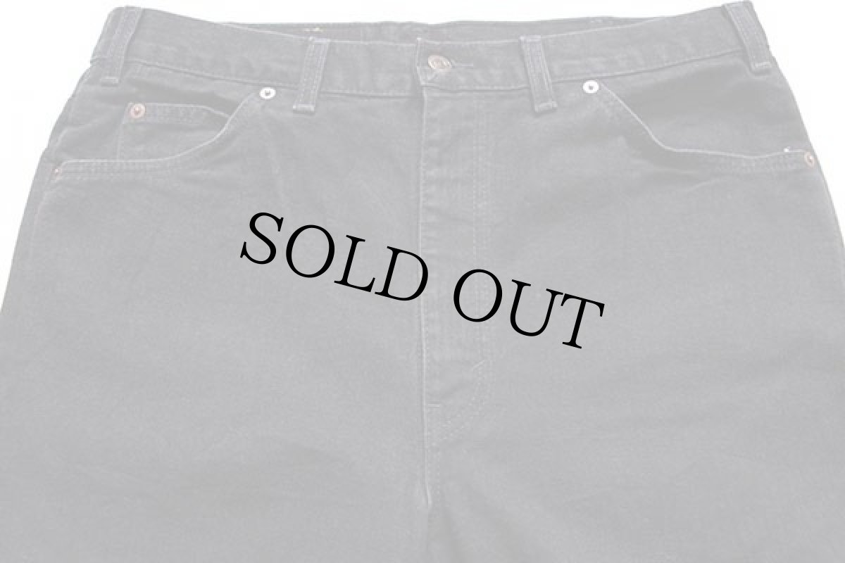 画像4: 90s カナダ製 Levi'sリーバイス 619 ブラック デニムパンツ w38 L30 (4)