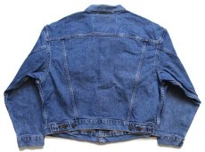 画像2: 90s メキシコ製 Levi'sリーバイス 70598 デカパッチ デニムジャケット 4ポケット L (2)