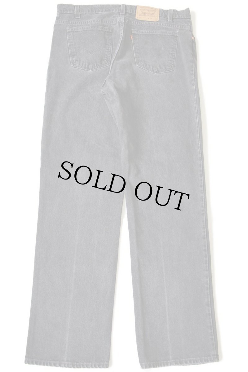 画像3: 90s USA製 Levi'sリーバイス 518 ブラック デニムパンツ w38 L34 (3)