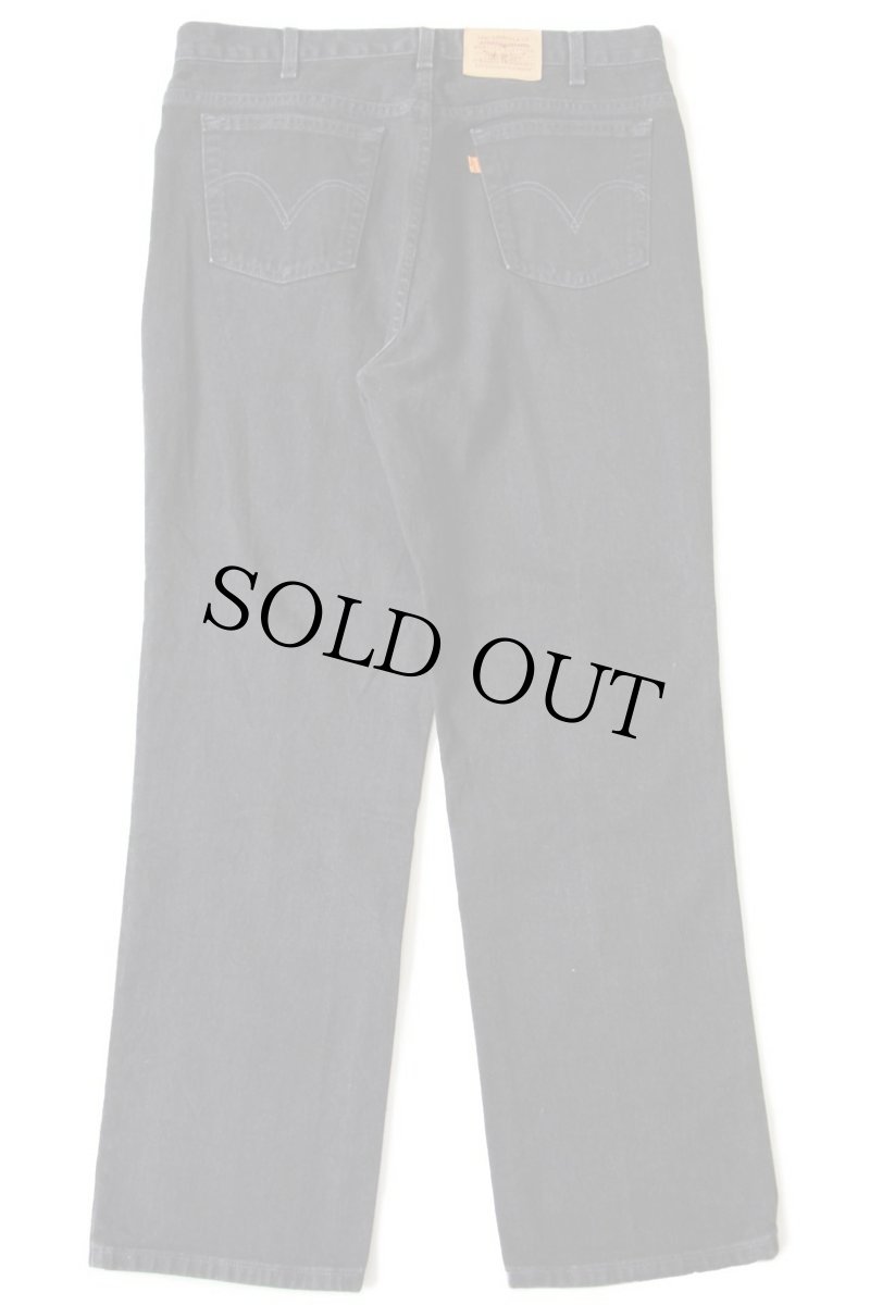 画像3: 90s カナダ製 Levi'sリーバイス 619 ブラック デニムパンツ w38 L30 (3)