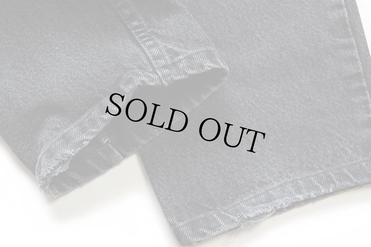 画像8: 80s カナダ製 Levi'sリーバイス 506 ブラック デニムパンツ (8)