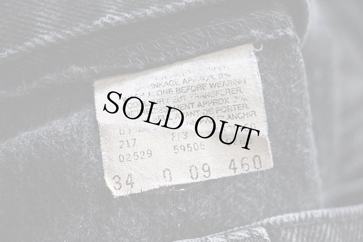 画像5: 80s カナダ製 Levi'sリーバイス 506 ブラック デニムパンツ (5)