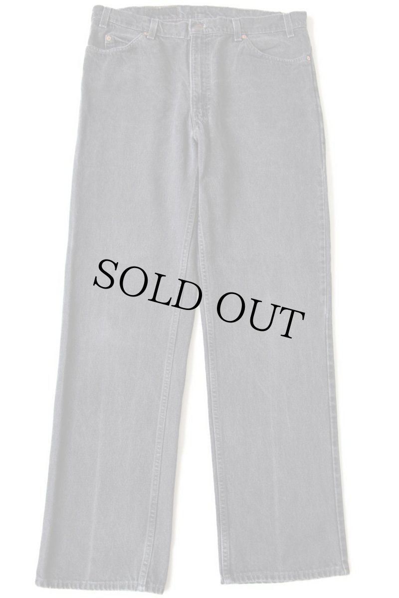 画像2: 90s USA製 Levi'sリーバイス 518 ブラック デニムパンツ w38 L34 (2)