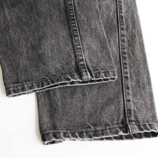 画像8: 90s USA製 Levi'sリーバイス SIGNATURE 545 ブラック デニムパンツ w34 L32 (8)