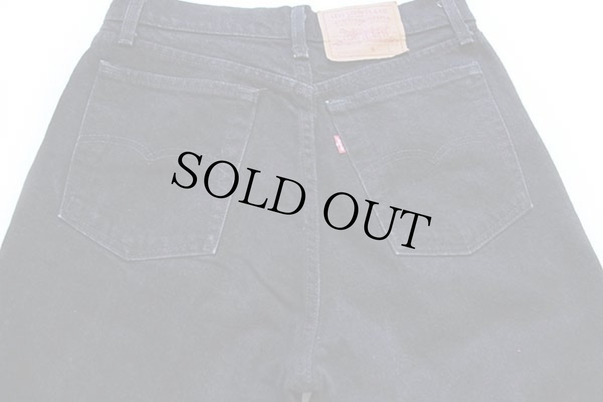 画像4: 90s USA製 Levi'sリーバイス 560 ブラック デニムパンツ 9★06 (4)
