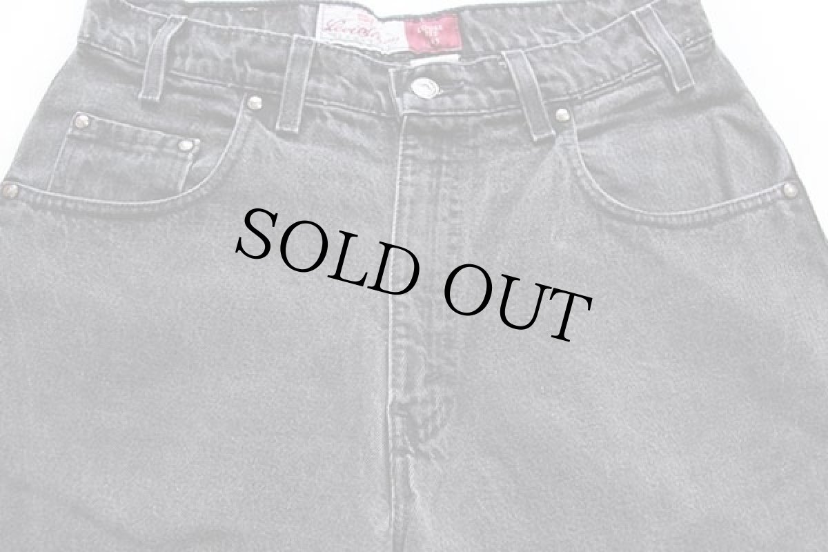 画像4: 90s USA製 Levi'sリーバイス SIGNATURE 545 ブラック デニムパンツ w34 L32 (4)