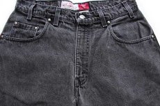 画像4: 90s USA製 Levi'sリーバイス SIGNATURE 545 ブラック デニムパンツ w34 L32 (4)