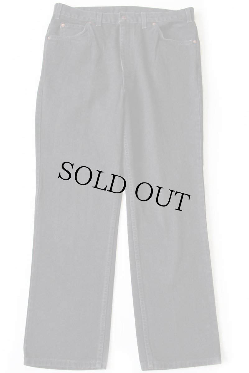 画像2: 90s カナダ製 Levi'sリーバイス 619 ブラック デニムパンツ w38 L30 (2)