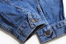 画像6: 90s メキシコ製 Levi'sリーバイス 70598 デカパッチ デニムジャケット 4ポケット L (6)