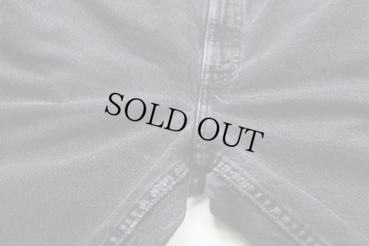 画像7: 80s カナダ製 Levi'sリーバイス 506 ブラック デニムパンツ (7)