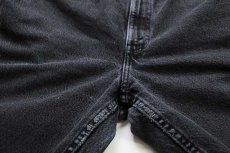 画像7: 80s カナダ製 Levi'sリーバイス 506 ブラック デニムパンツ (7)