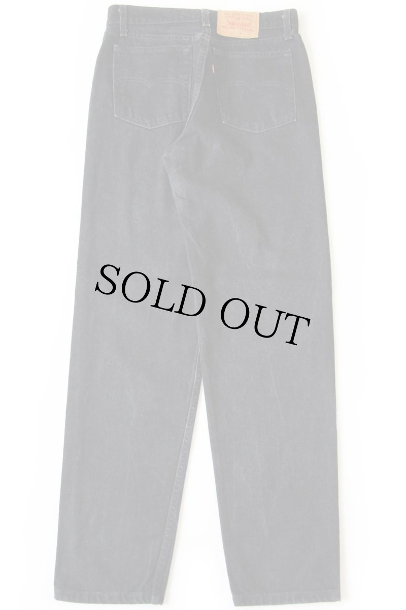 画像3: 90s USA製 Levi'sリーバイス 560 ブラック デニムパンツ 9★06 (3)