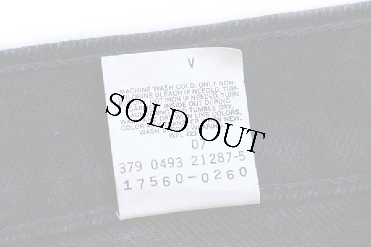 画像6: 90s USA製 Levi'sリーバイス 560 ブラック デニムパンツ 9★06 (6)