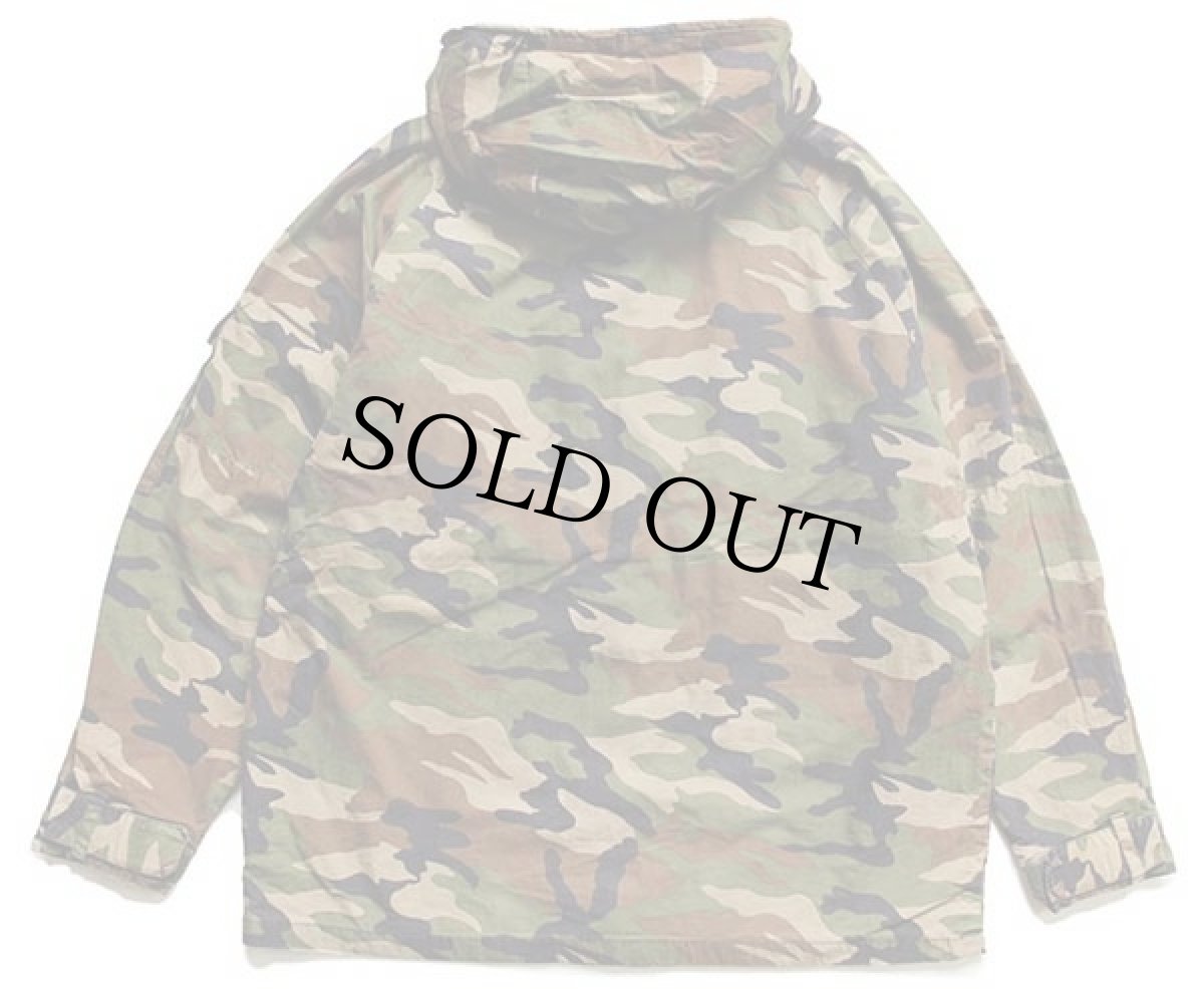 画像2: 90s Dickiesディッキーズ ECWCS GEN1タイプ ウッドランドカモ マウンテンパーカー ボロ XL (2)