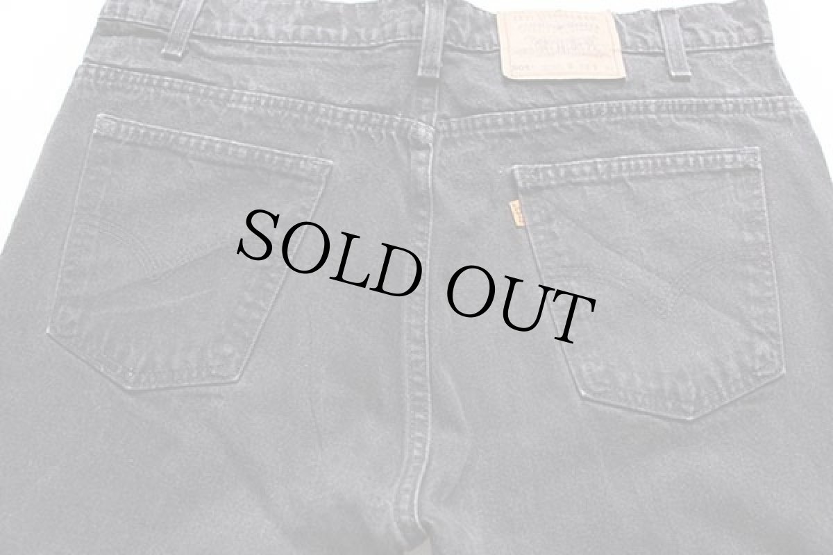 画像5: 90s USA製 Levi'sリーバイス 505 ブラック デニムパンツ w38 L32★17 (5)