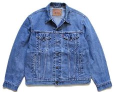 画像1: 90s Levi'sリーバイス 70503 デニムジャケット 4ポケット L★35 ユーロ (1)