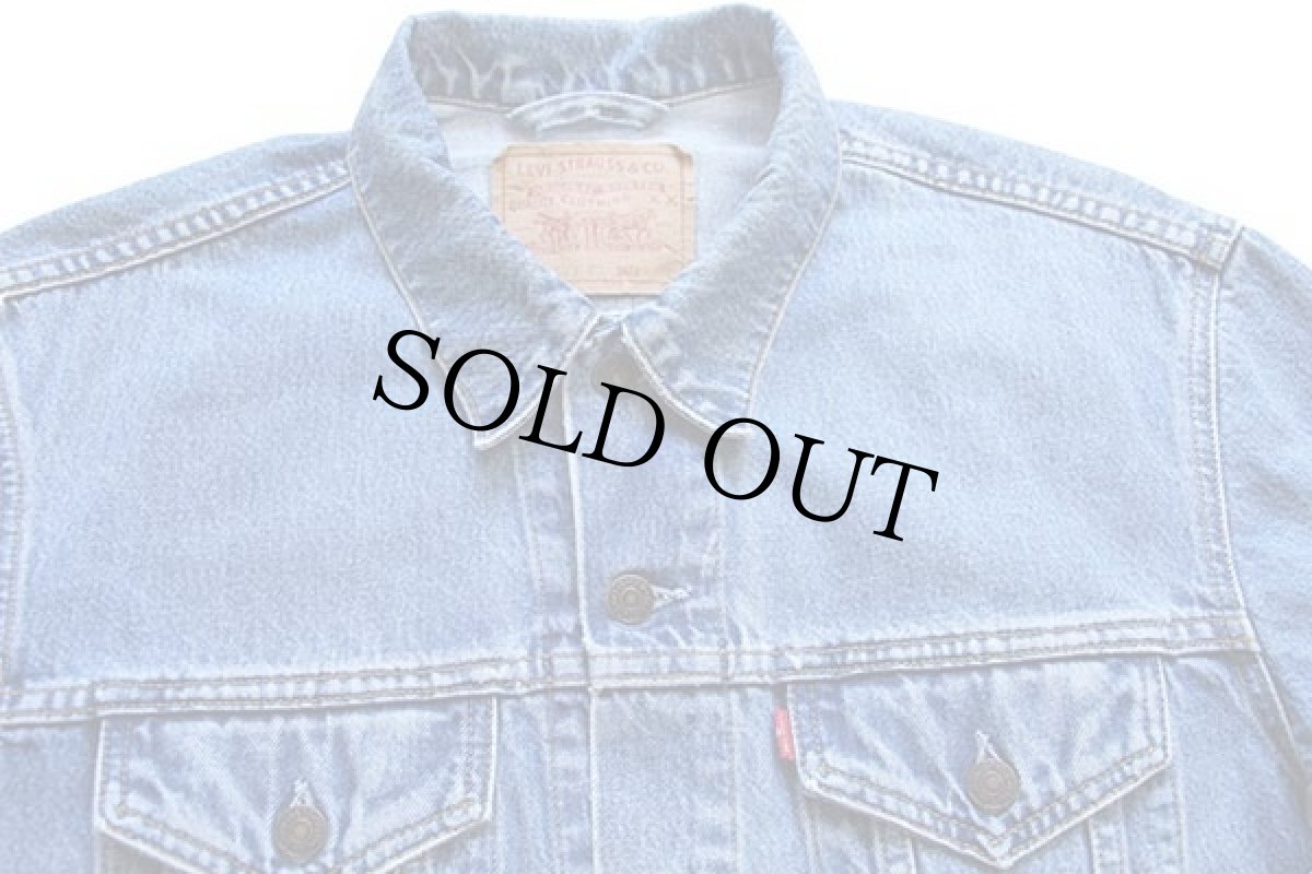 画像3: 90s Levi'sリーバイス 70503 デニムジャケット 4ポケット L★35 ユーロ (3)