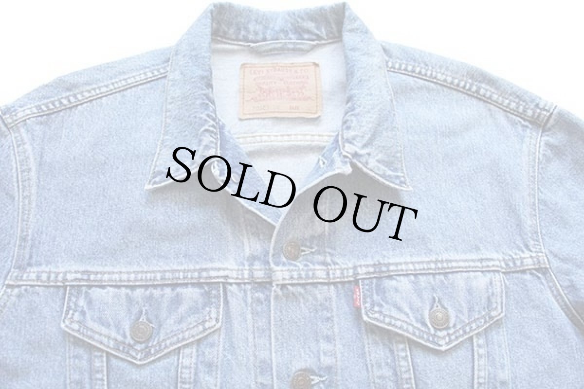 画像3: 90s Levi'sリーバイス 70503 デニムジャケット 4ポケット XL★37 ユーロ (3)