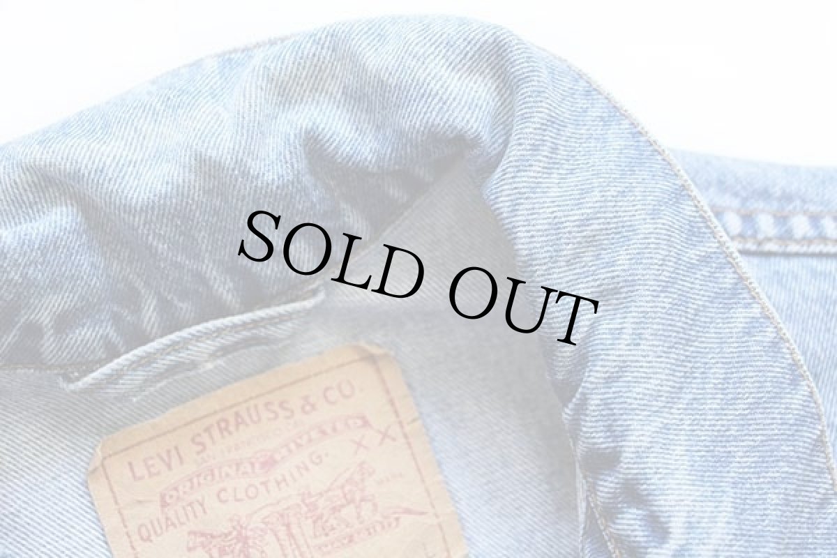 画像5: 90s Levi'sリーバイス 70503 デニムジャケット 4ポケット L★35 ユーロ (5)