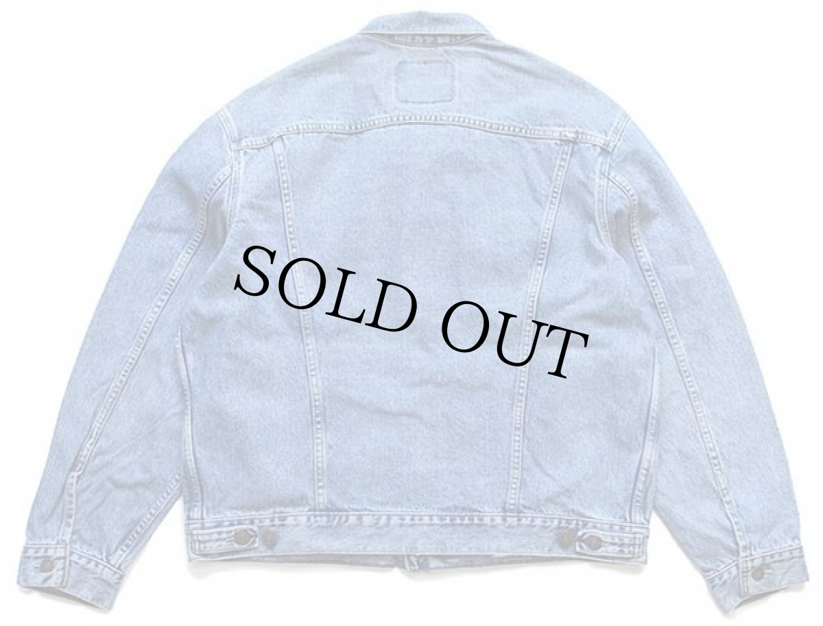 画像2: 90s Levi'sリーバイス 70503 デニムジャケット 4ポケット XL★37 ユーロ (2)