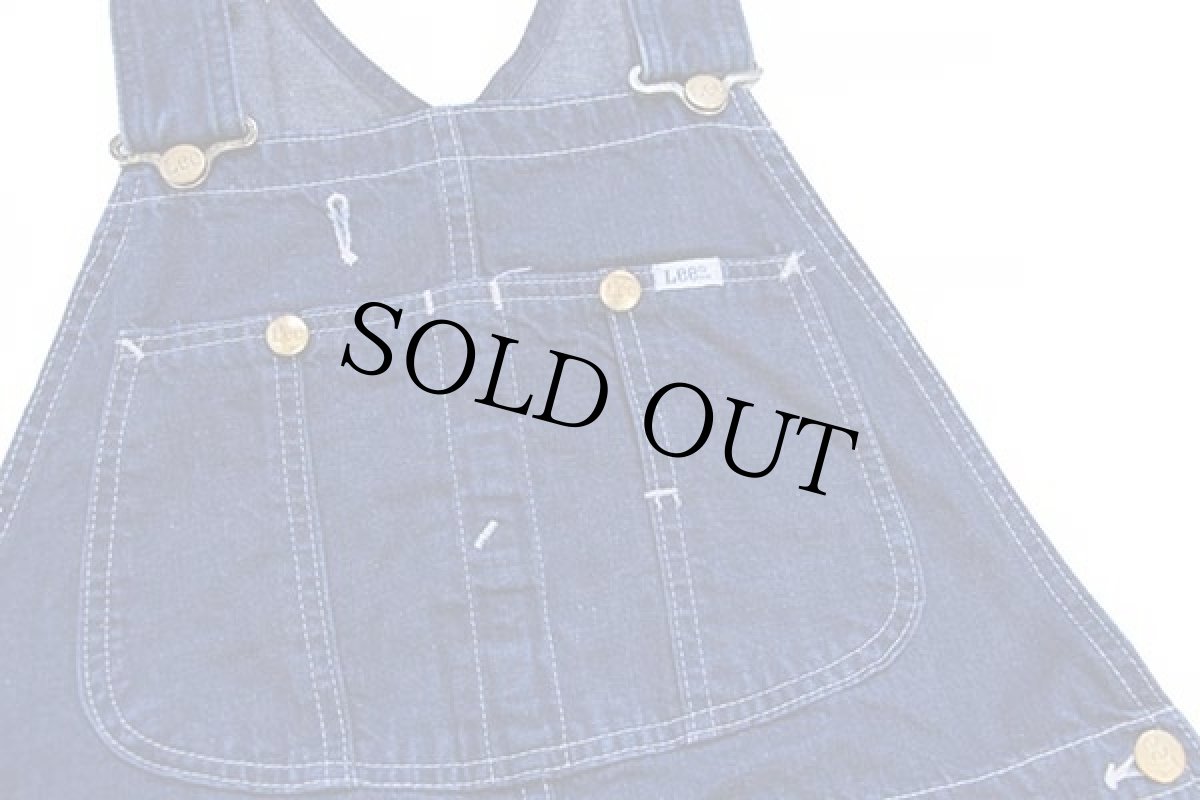 画像4: 70s USA製 Leeリー デニム オーバーオール w38 L32 (4)