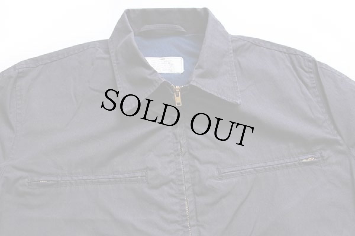 画像3: 70s 米軍 U.S.NAVY ユーティリティジャケット 紺 42R (3)