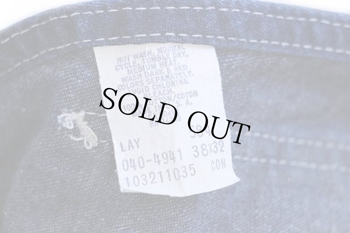 画像6: 70s USA製 Leeリー デニム オーバーオール w38 L32 (6)