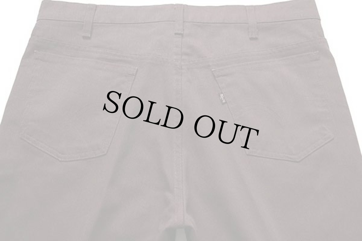 画像4: 70s Levi'sリーバイス 517 STA-PRESTスタプレ ピケパンツ 焦げ茶 w36 (4)