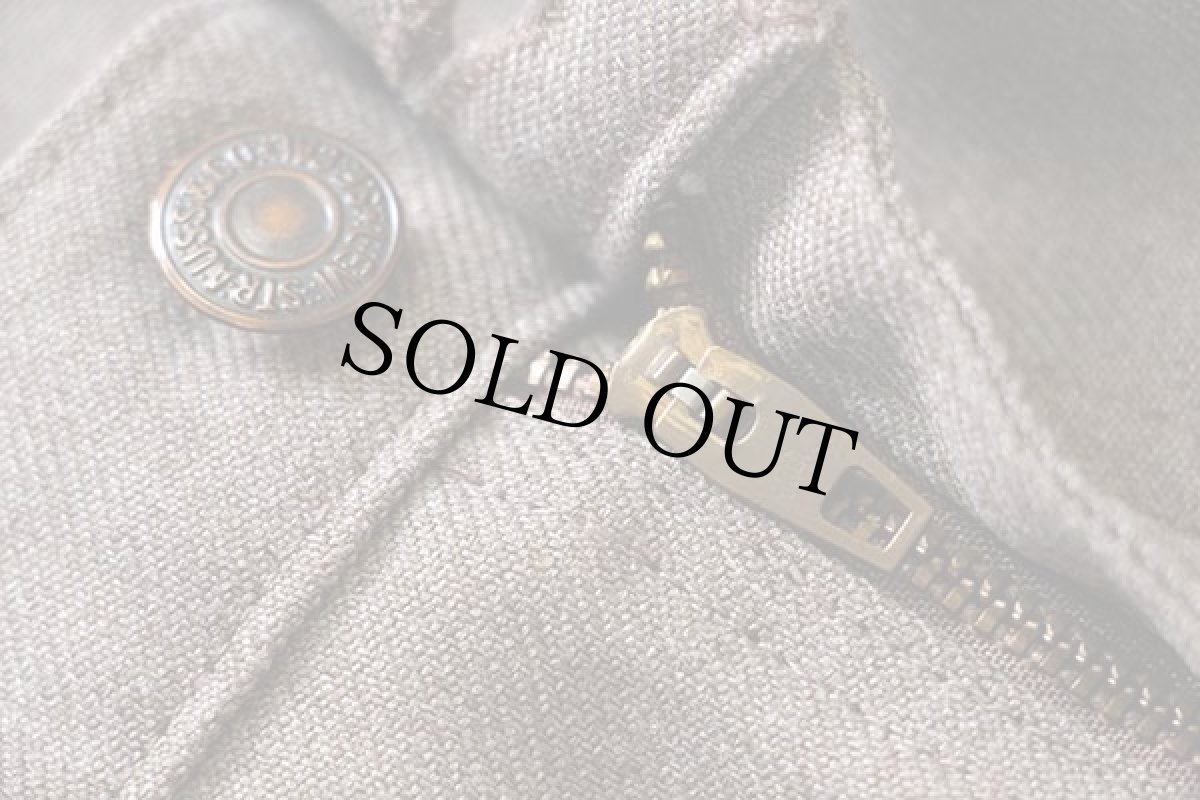 画像6: 90s USA製 Levi'sリーバイス 517 ポリエステルパンツ グレーブラウン w36 L34★スタプレ (6)