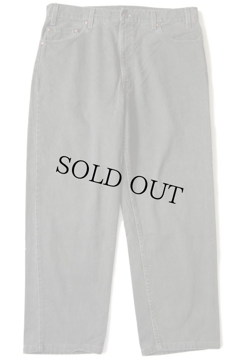 画像2: 90s USA製 Levi'sリーバイス 540 カラーデニムパンツ 深緑 w36 (2)