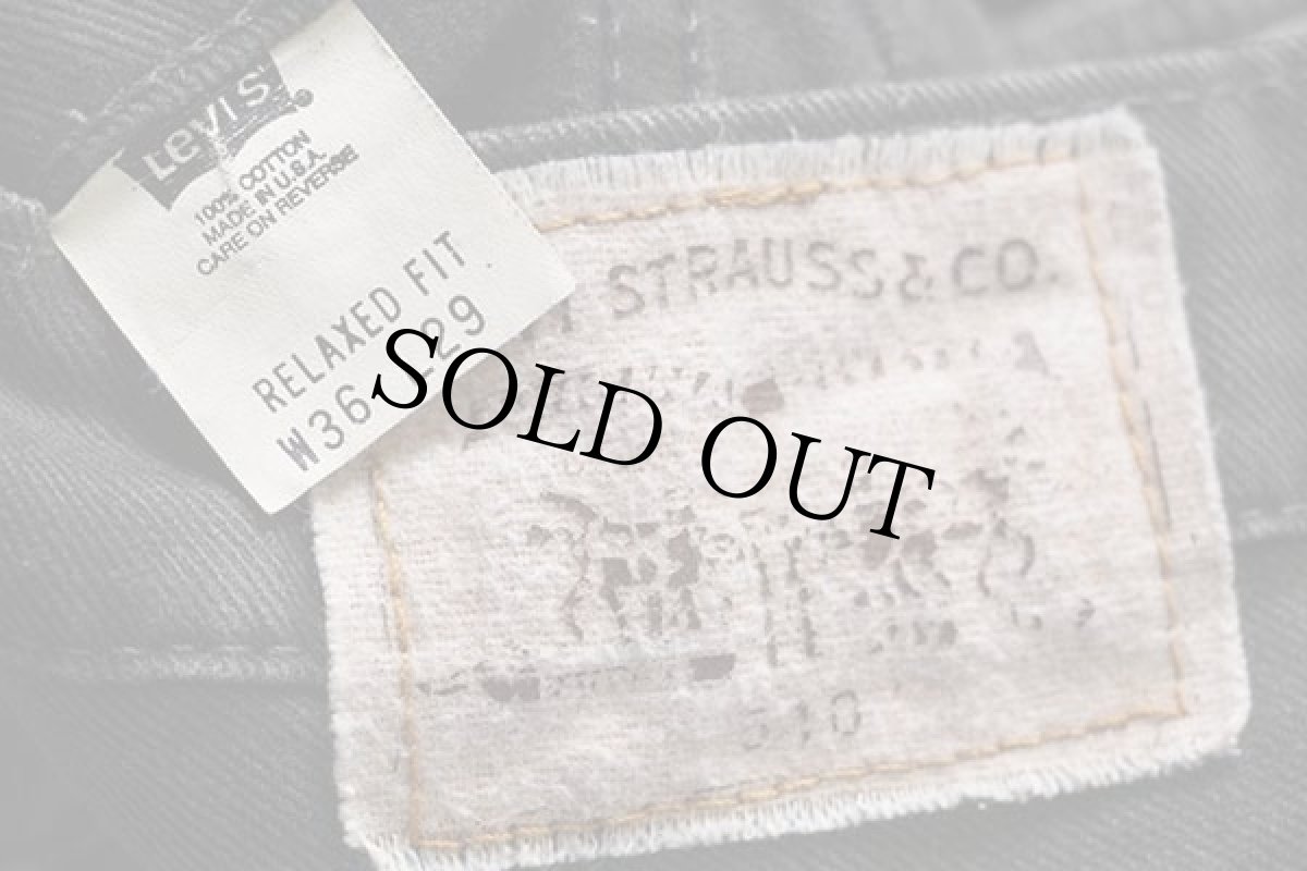 画像6: 90s USA製 Levi'sリーバイス 540 カラーデニムパンツ 深緑 w36 (6)