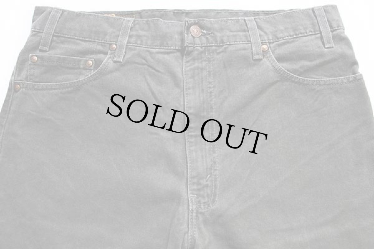 画像5: 90s USA製 Levi'sリーバイス 540 カラーデニムパンツ 深緑 w36 (5)