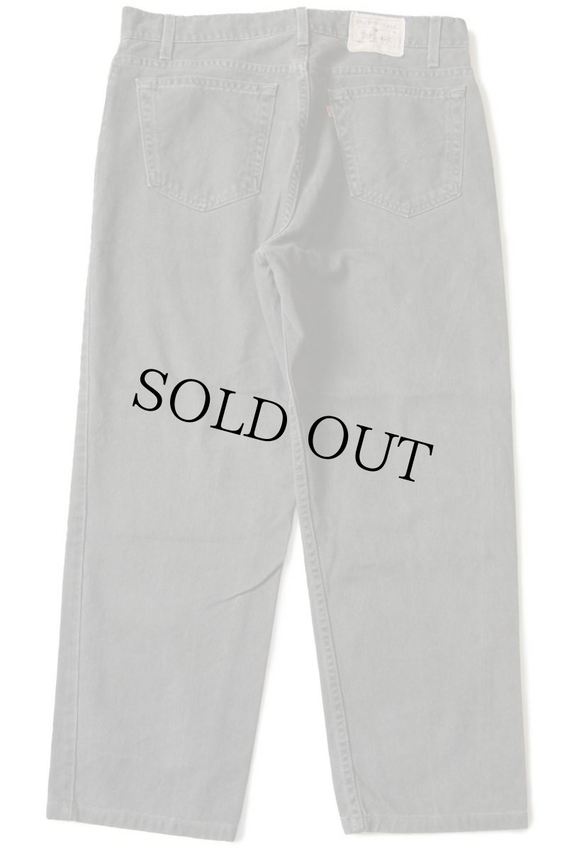 画像3: 90s USA製 Levi'sリーバイス 540 カラーデニムパンツ 深緑 w36 (3)