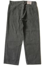 画像3: 90s USA製 Levi'sリーバイス 540 カラーデニムパンツ 深緑 w36 (3)