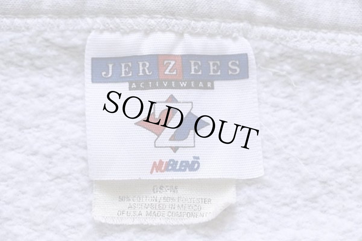 画像4: 90s AA アメリカンエアライン ワンポイント パチポケ スウェット カーディガン 杢ライトグレー (4)