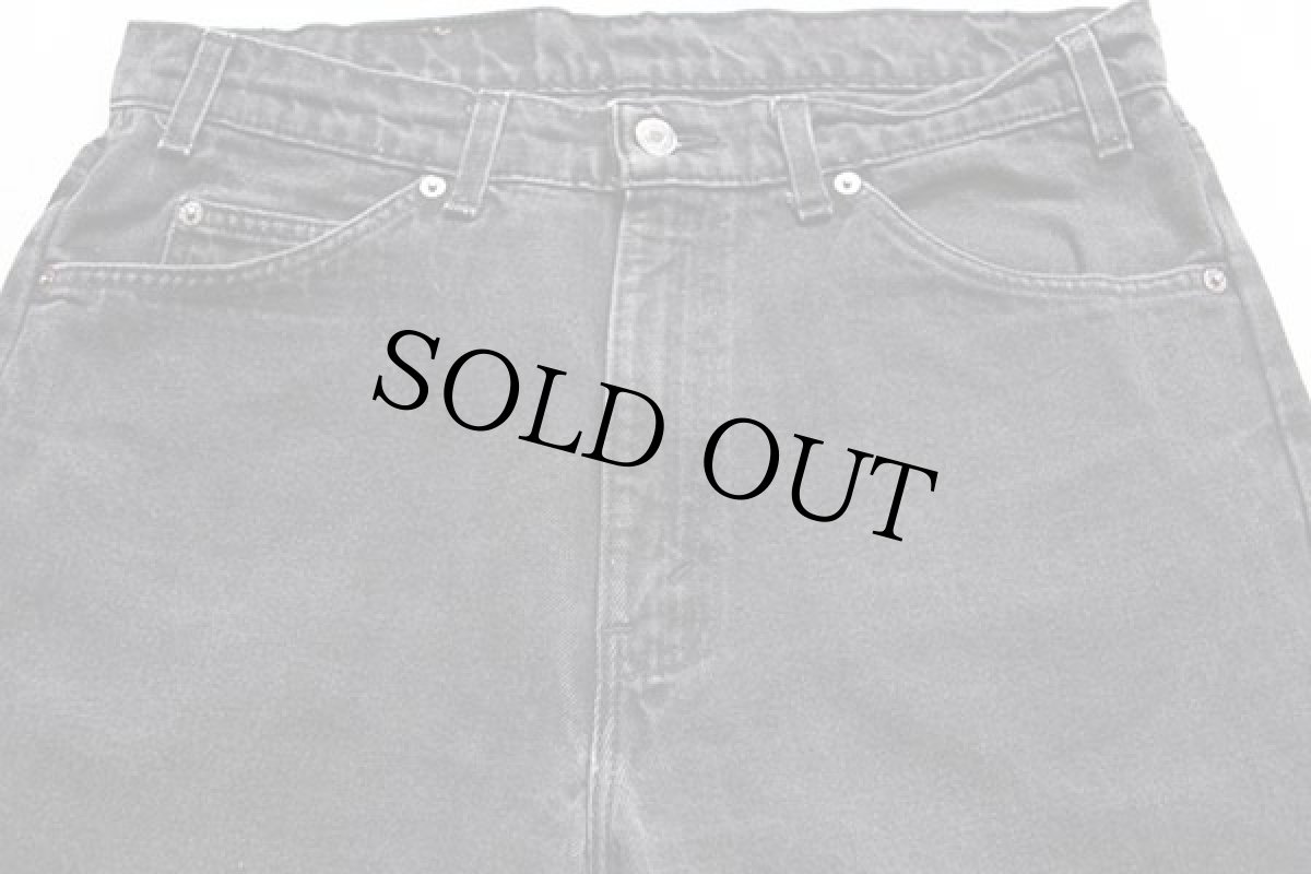 画像4: 90s Levi'sリーバイス 505 ブラック デニムパンツ w34 L30★19 (4)