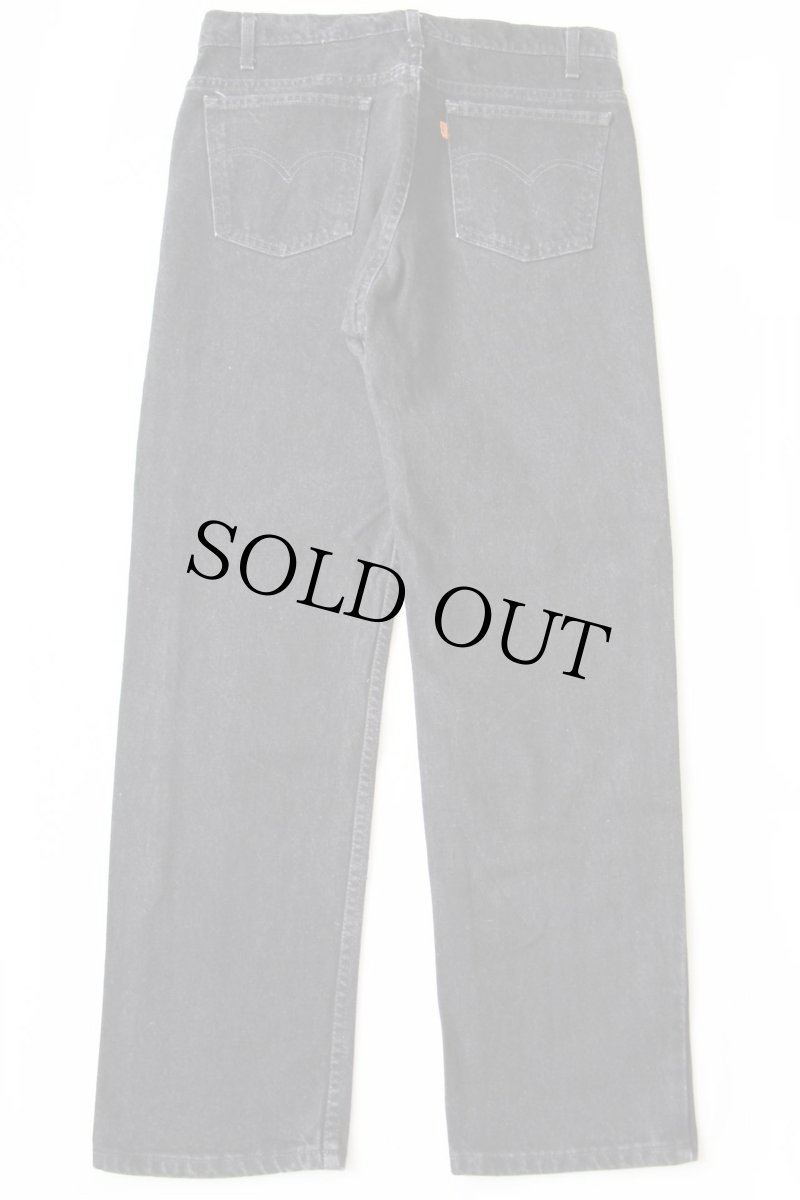 画像3: 90s USA製 Levi'sリーバイス 505 ブラック デニムパンツ カスタム w33 L30★11 (3)