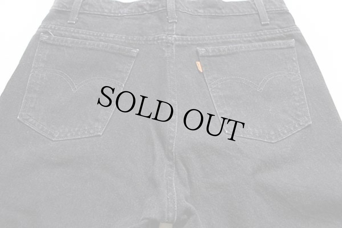 画像5: 90s USA製 Levi'sリーバイス 505 ブラック デニムパンツ カスタム w33 L30★11 (5)