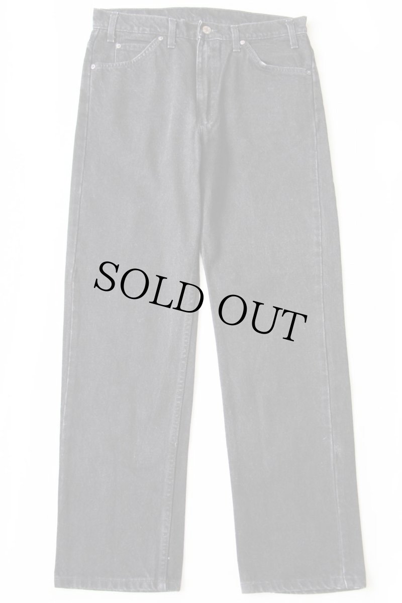 画像2: 90s USA製 Levi'sリーバイス 505 ブラック デニムパンツ カスタム w33 L30★11 (2)