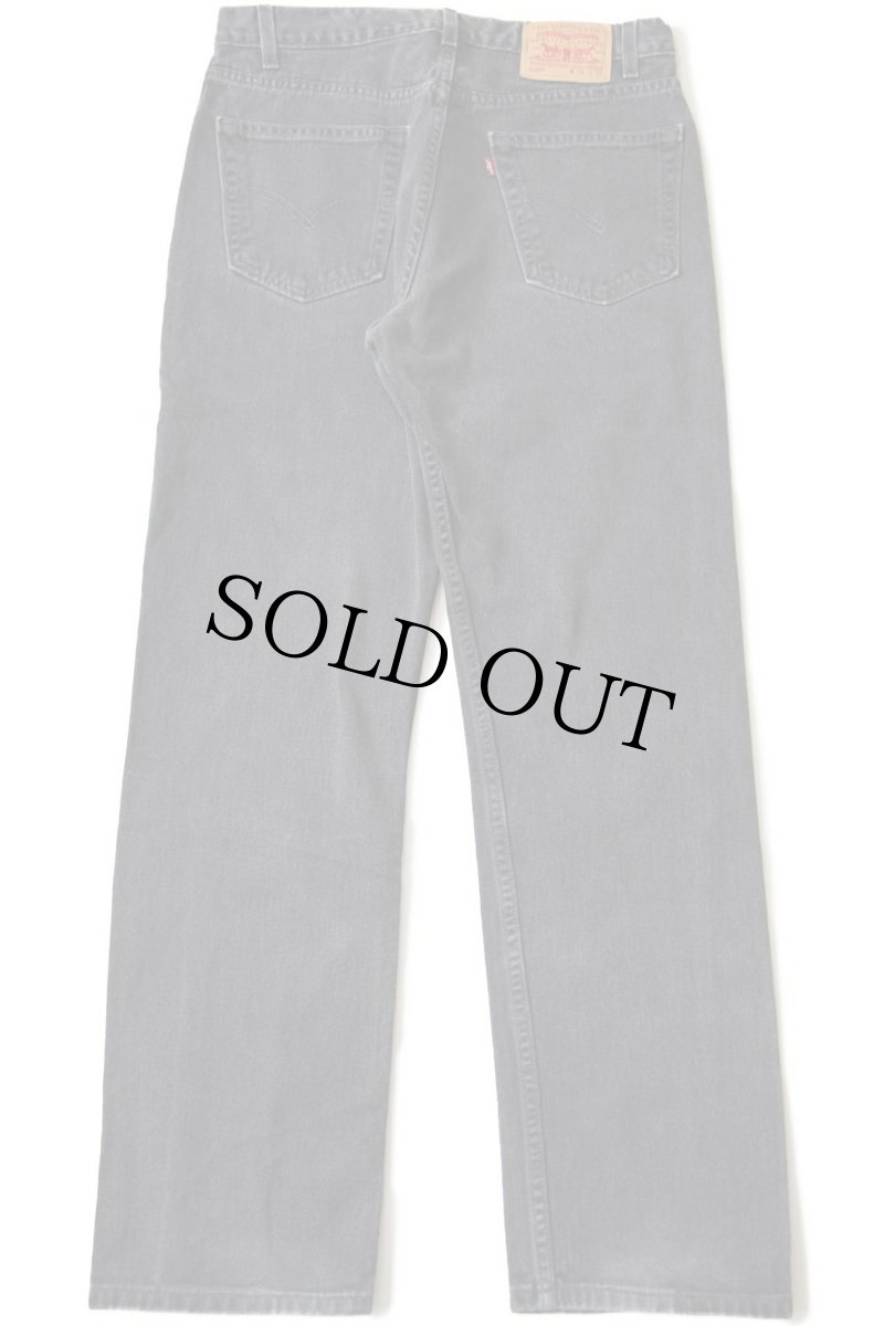 画像3: 00s Levi'sリーバイス 505 ブラック デニムパンツ w34 L32★20 (3)