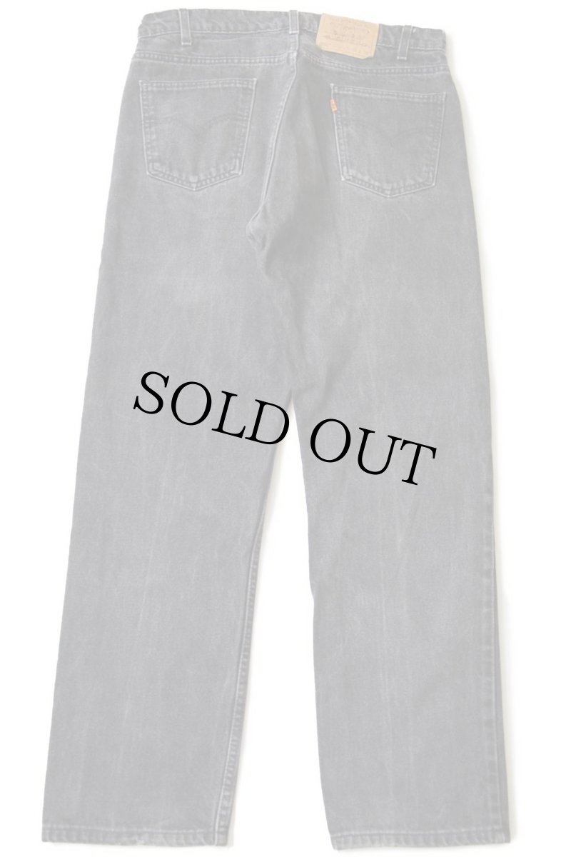 画像3: 90s Levi'sリーバイス 505 ブラック デニムパンツ w34 L30★19 (3)