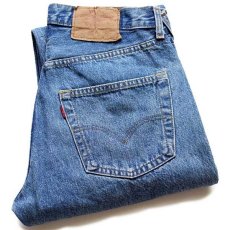 画像1: 80s 英国製 Levi'sリーバイス 501 デニムパンツ w32★51 ユーロ (1)