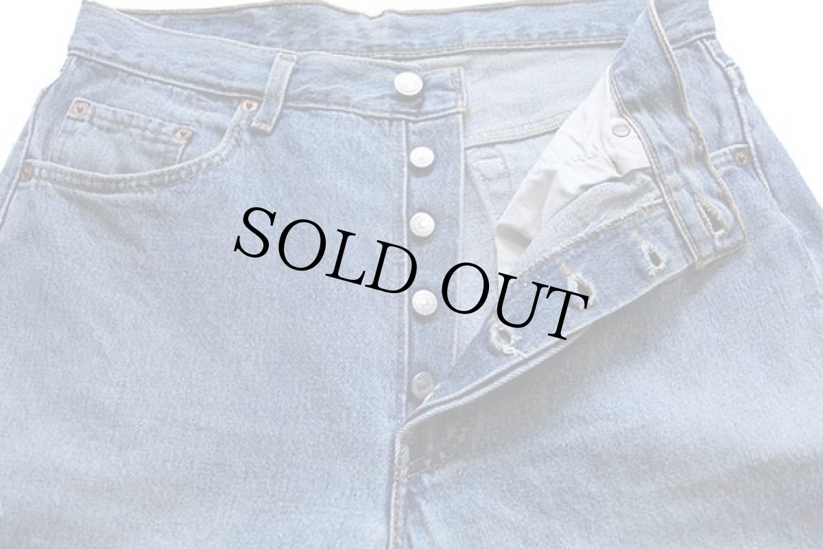 画像4: 90s USA製 Levi'sリーバイス 501 デニムパンツ w34 L32 (4)