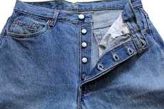 画像4: 90s USA製 Levi'sリーバイス 501 デニムパンツ w34 L32 (4)