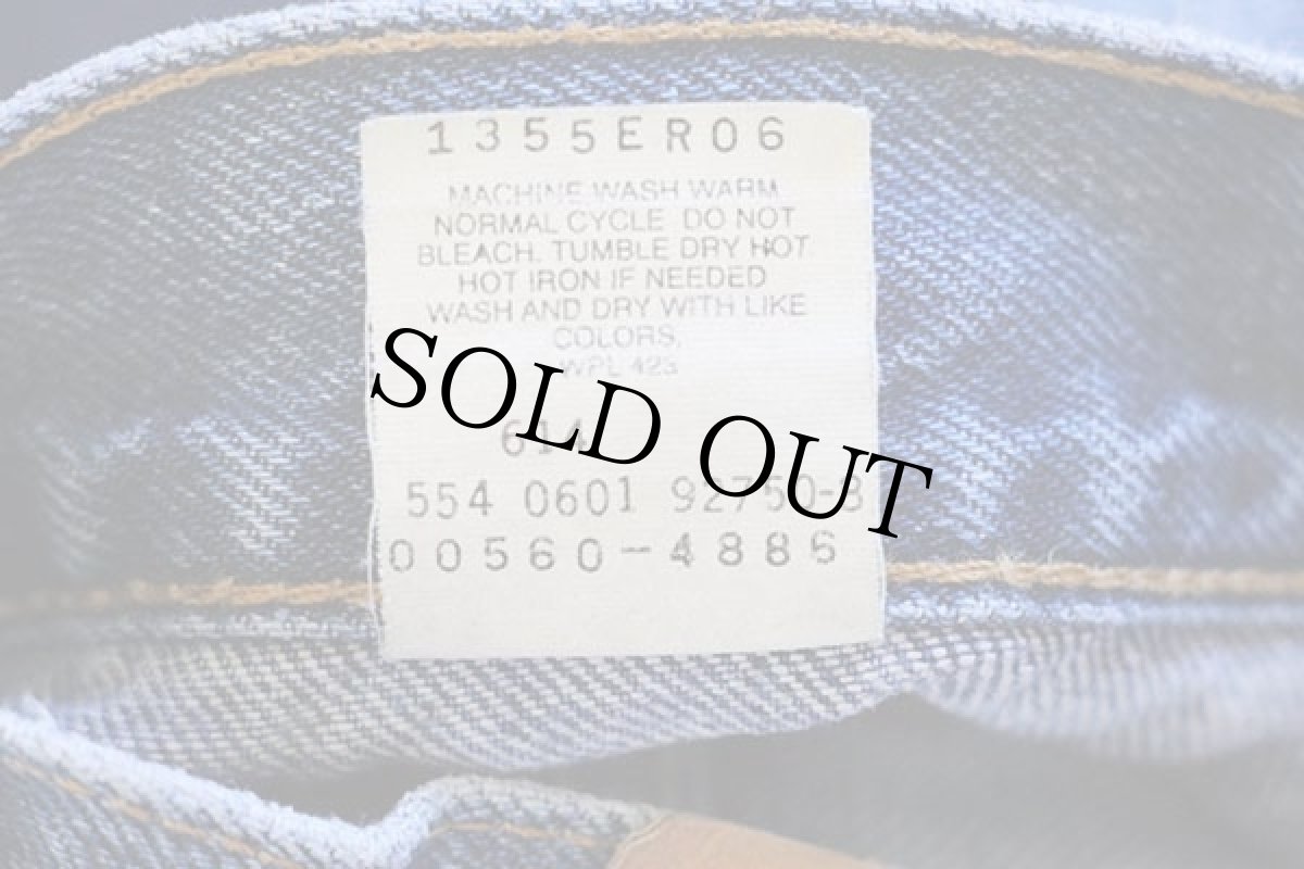 画像7: 00s USA製 Levi'sリーバイス 560 デニムパンツ w33 L30★41 (7)