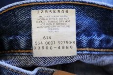 画像7: 00s USA製 Levi'sリーバイス 560 デニムパンツ w33 L30★41 (7)